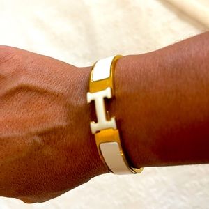 Authentic Hermes Clic H bracelet